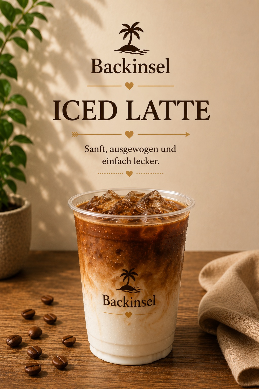 Iced Latte — sanft, ausgewogen und einfach lecker
